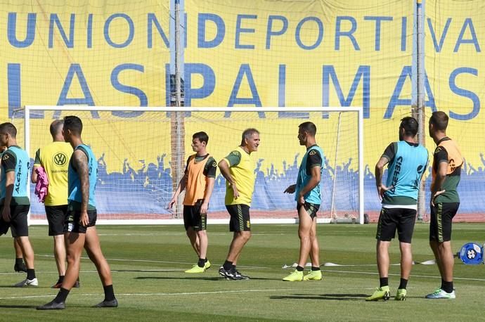 13/02/2019 TELDE. Entrenamiento Ud Las Palmas.  Fotografa: YAIZA SOCORRO.