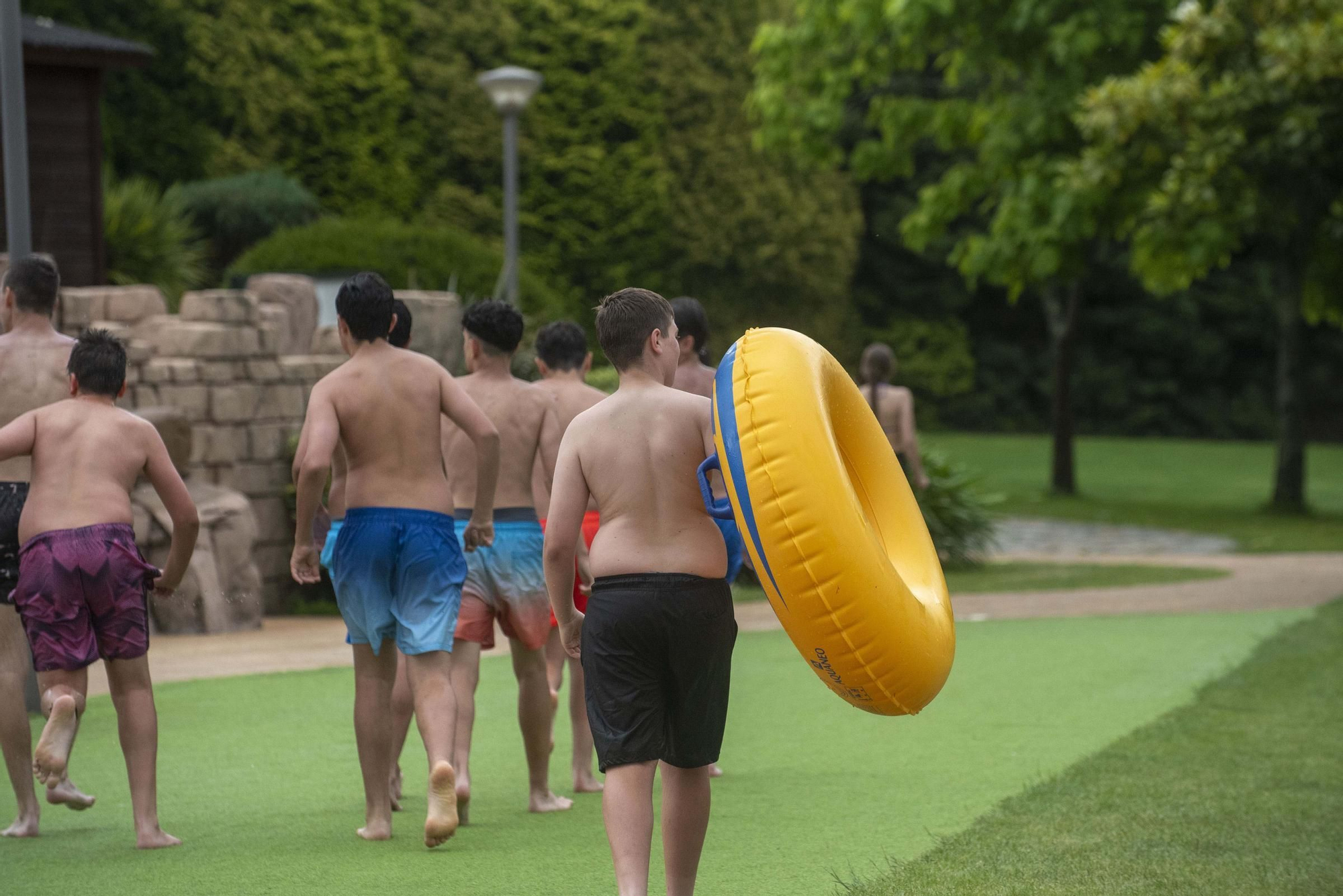 El Aquapark de Cerceda cumple 25 años