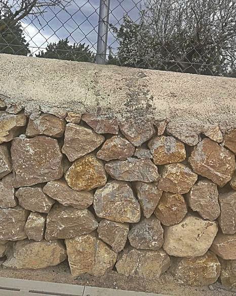 Degoteo de hormingón en Lloseta.