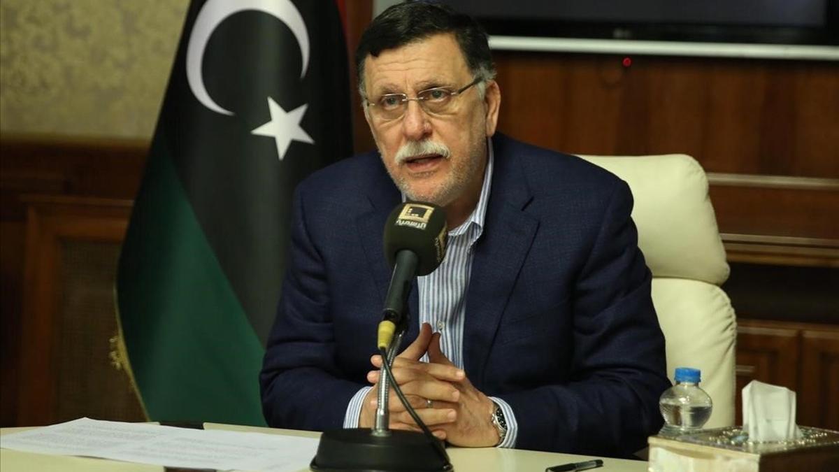 El primer ministro libio, Fayez al-Sarraj