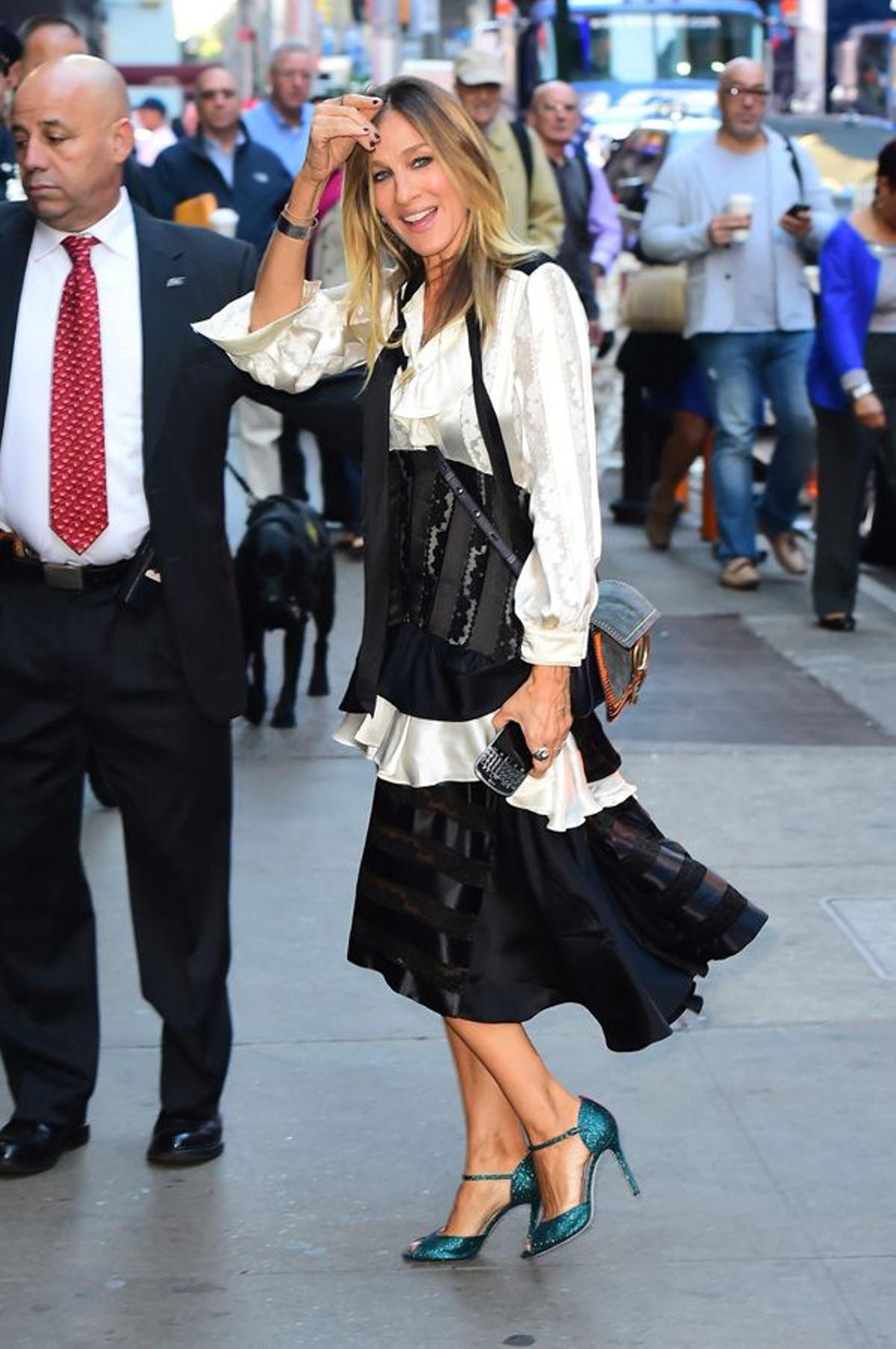 Sarah Jessica Parker con un arriesgado look