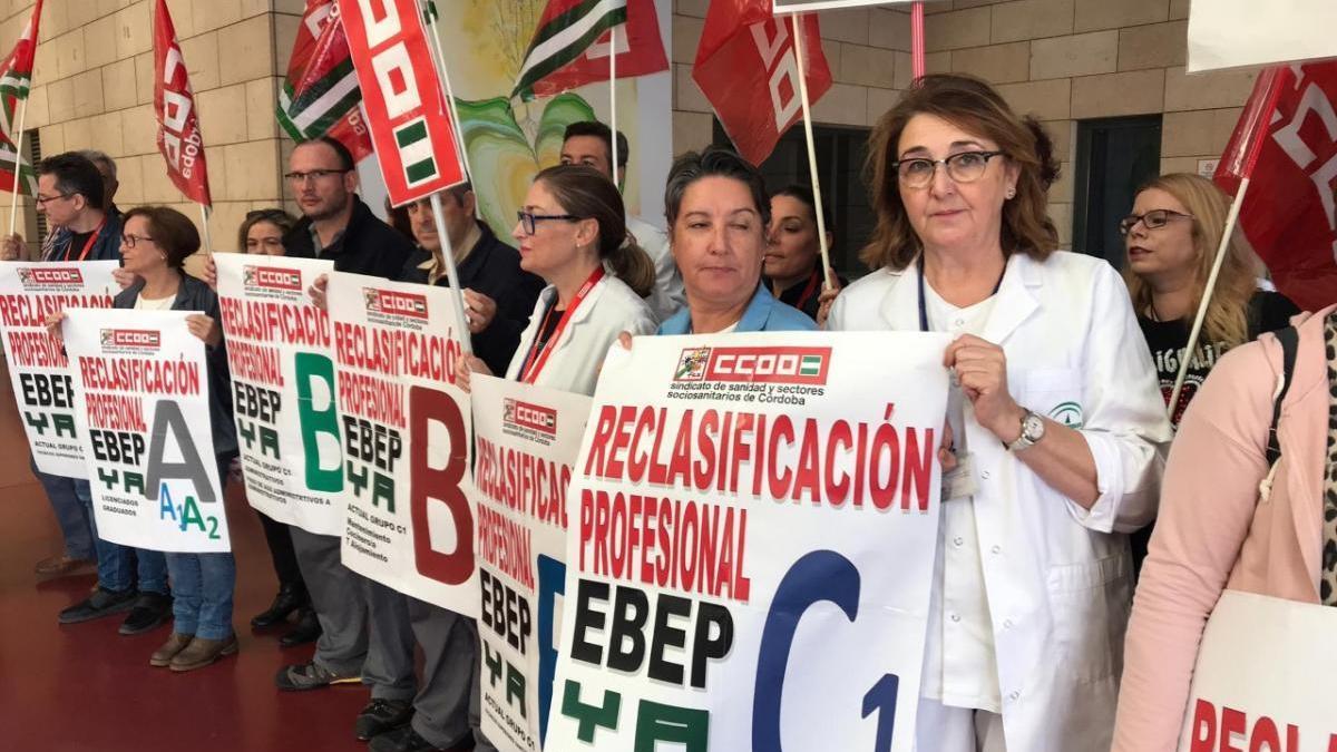 CCOO inicia en Córdoba movilizaciones para pedir la reclasificación de todas las categorías sanitarias