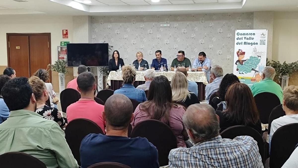 Encuentro celebrado por Adesval, en Coria, en una imagen de archivo.