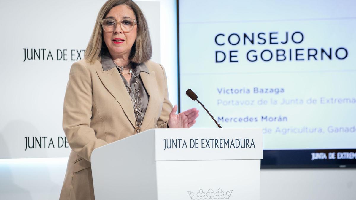 Mercedes Morán, consejera de Agricultura, Ganadería y Desarrollo Sostenible.