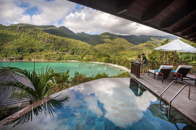 Vista desde una de las villas de la colina del Constance Ephélia Resort, en la isla de Mahé