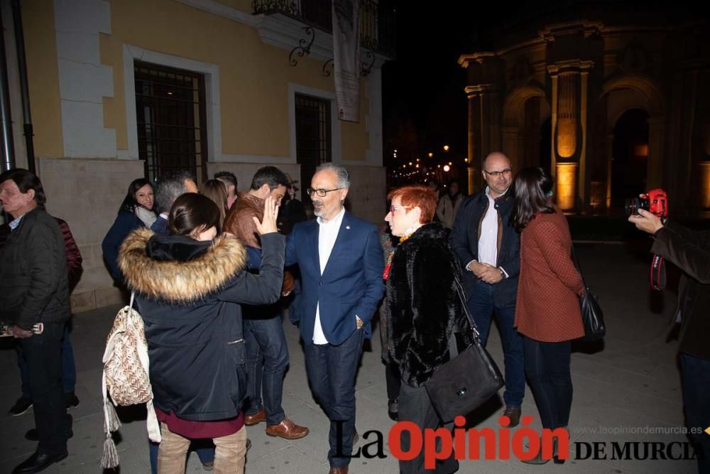 Presentación candidatura PSOE en Caravaca