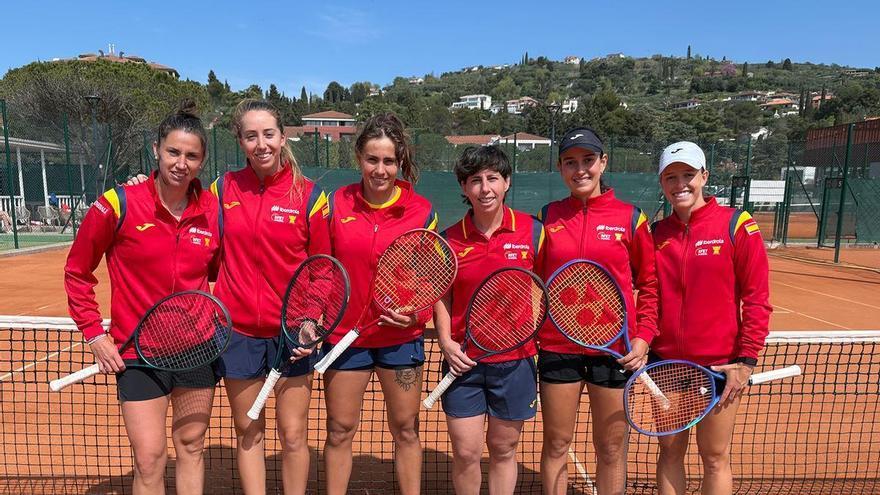 La selección, con Sara Sorribes y Leyre Romero, ya prepara la Billie Jean King Cup en Eslovenia