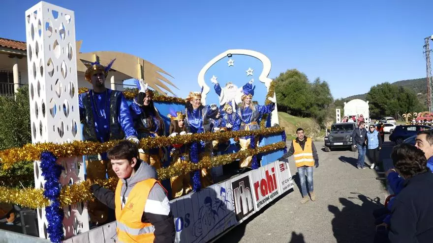 La Cabalgata en la barriada de Alcolea
