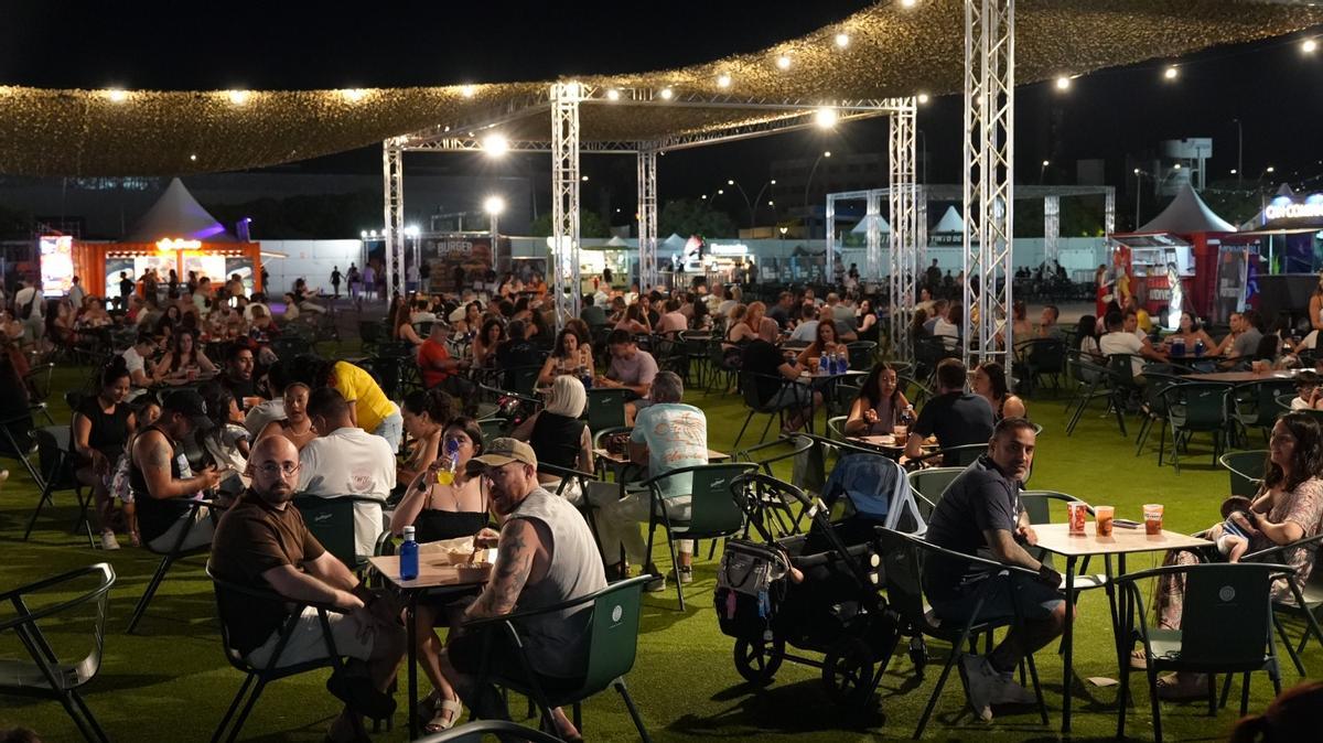 Vista de una jornada del festival gastronómico