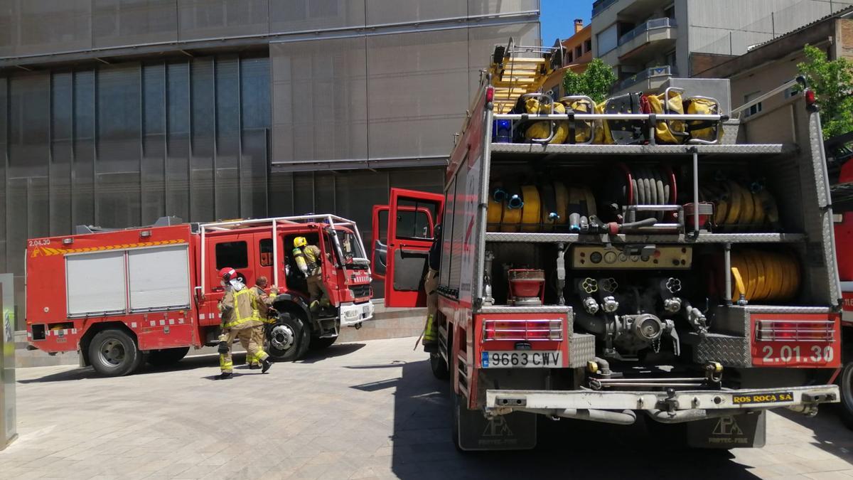 Evacuen els treballadors de la seu de Generalitat de Girona per una alarma d'incendi