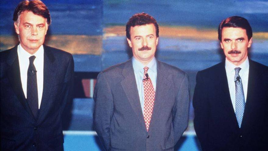 González y Aznar, el primer debate en 1993