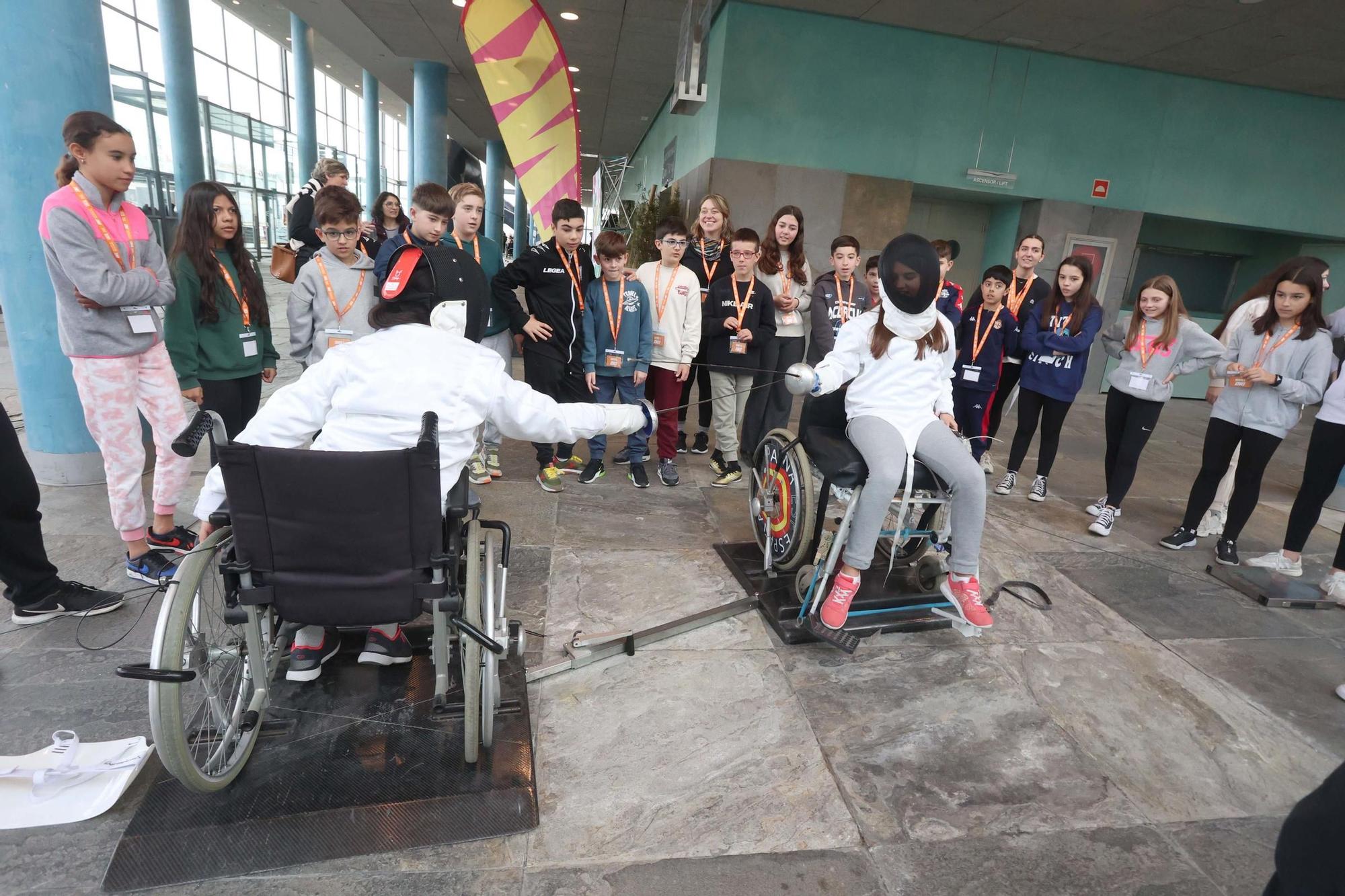 Jornadas para escolares de la Fundación Enki en Palexco