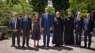 Los reyes Felipe y Letizia visitan Montserrat