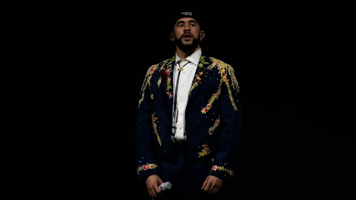 El cantante puertorriqueño Bad Bunny.