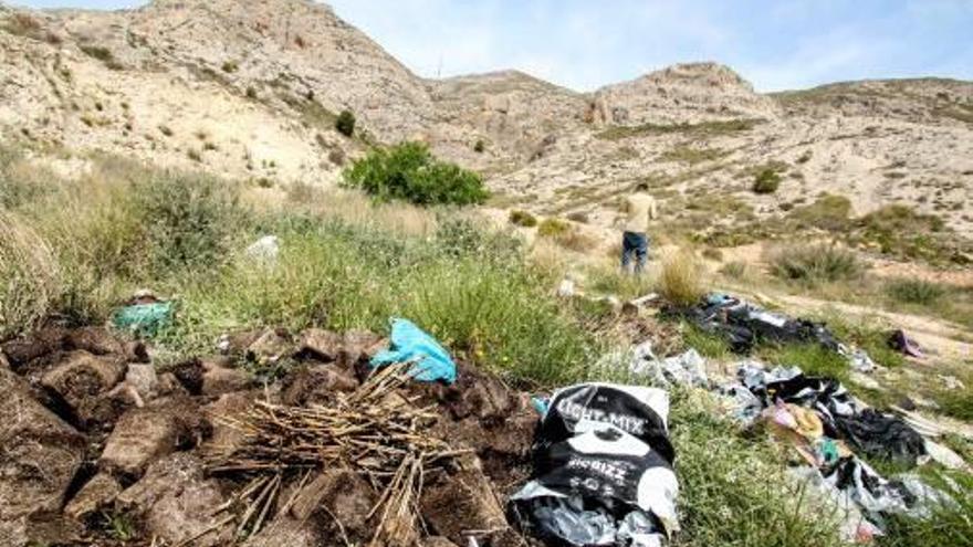 Imagen de archivo de restos esparcidos en la Sierra de la Villa.