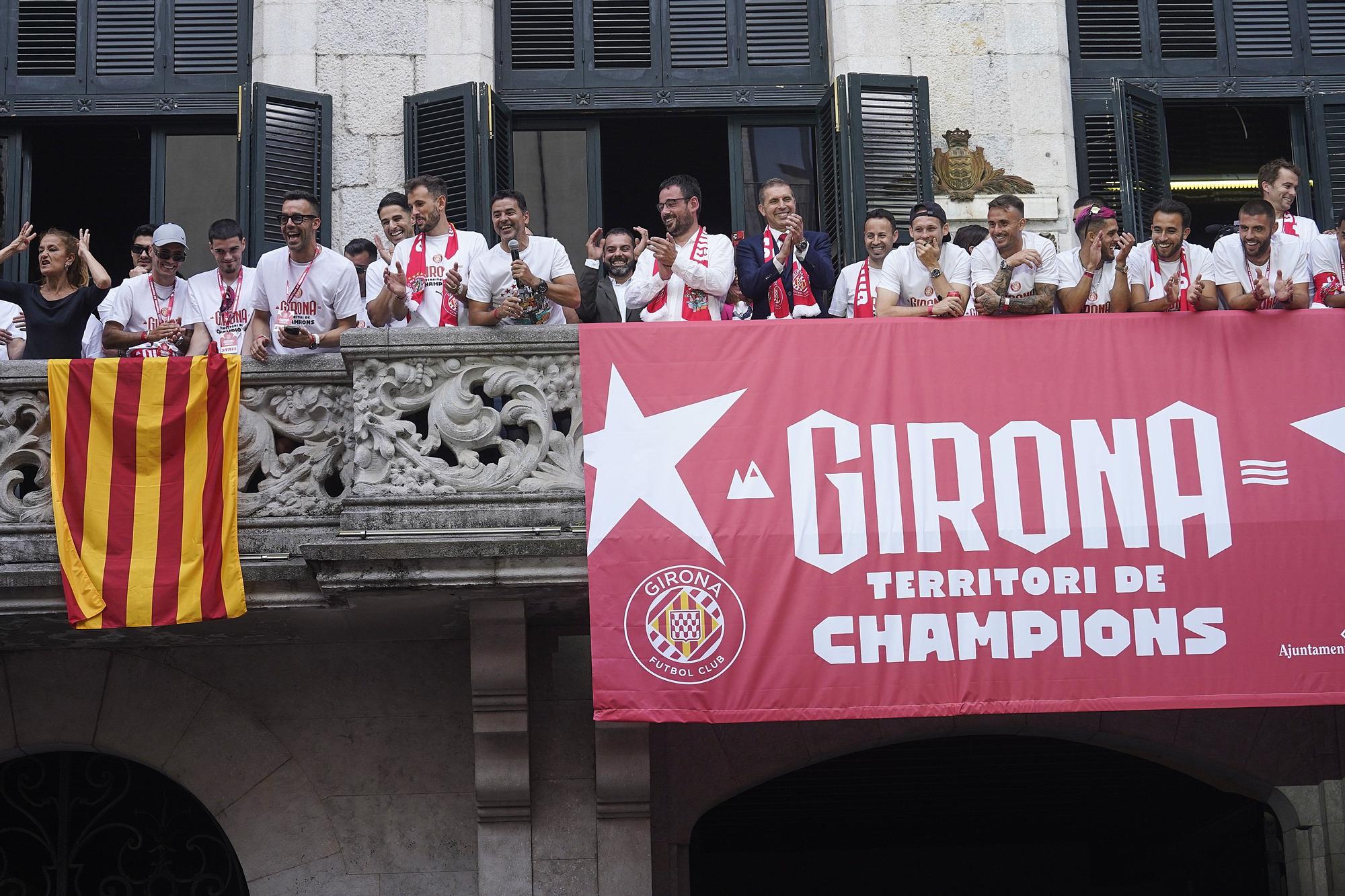 Totes les imatges de la celebració de Girona FC