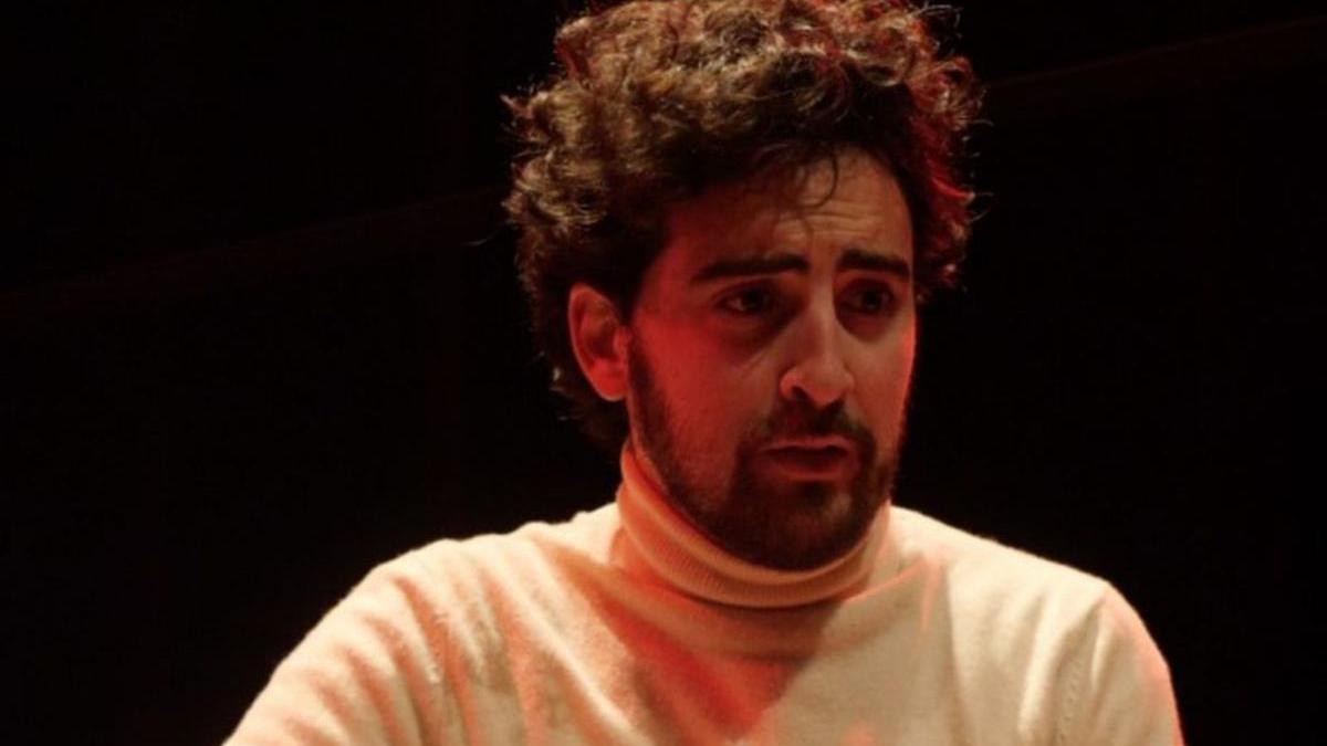 Mateo Franco interpreta a Xan en la obra de Vidal Bolaño.   | // LCO