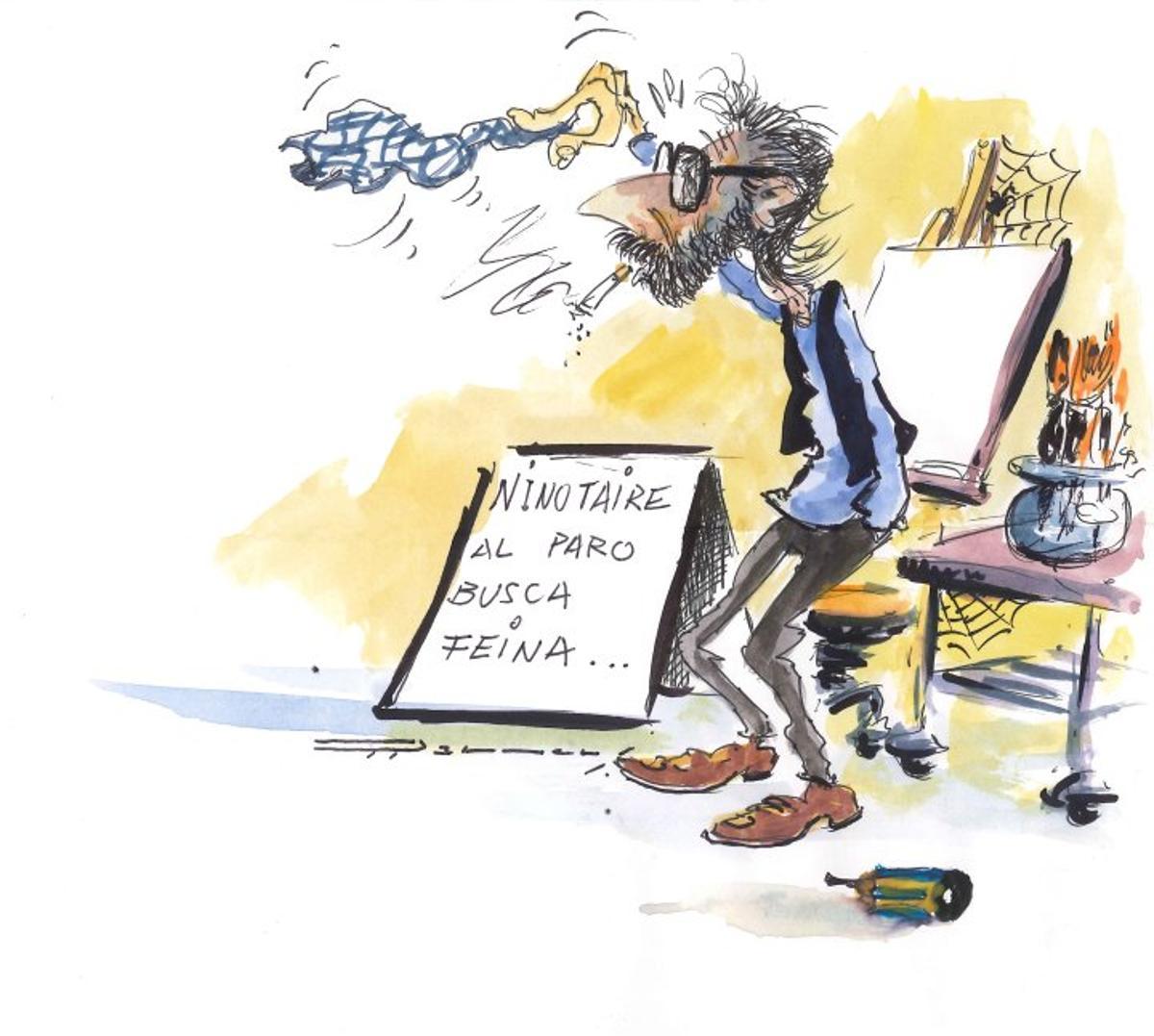 Una de les obres exposades a la mostra.