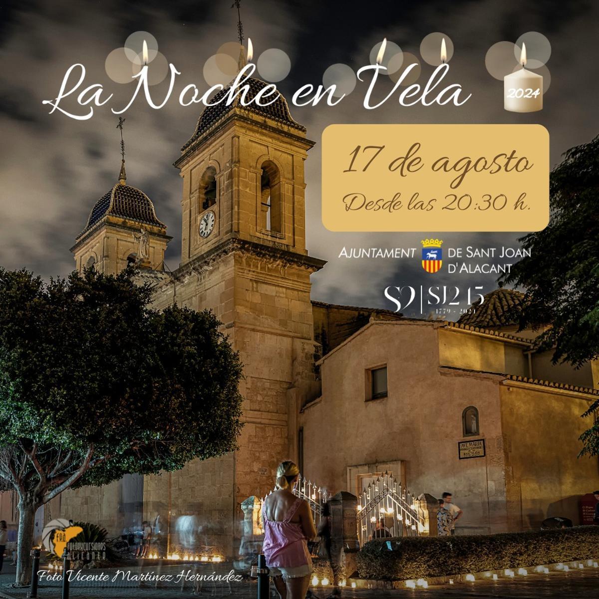 Cartel de "La Noche en Vela" 2024.