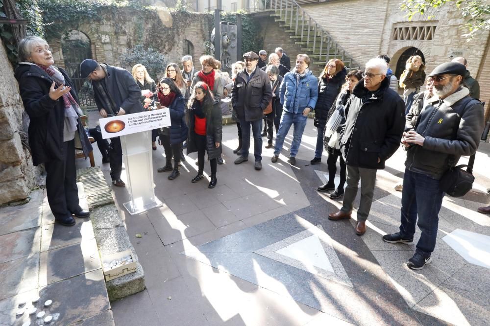 Girona commemora el Dia Internacional en memòria de les víctimes de l'Holocaust