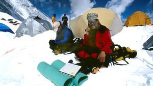 Alfredo Merino en el Everest