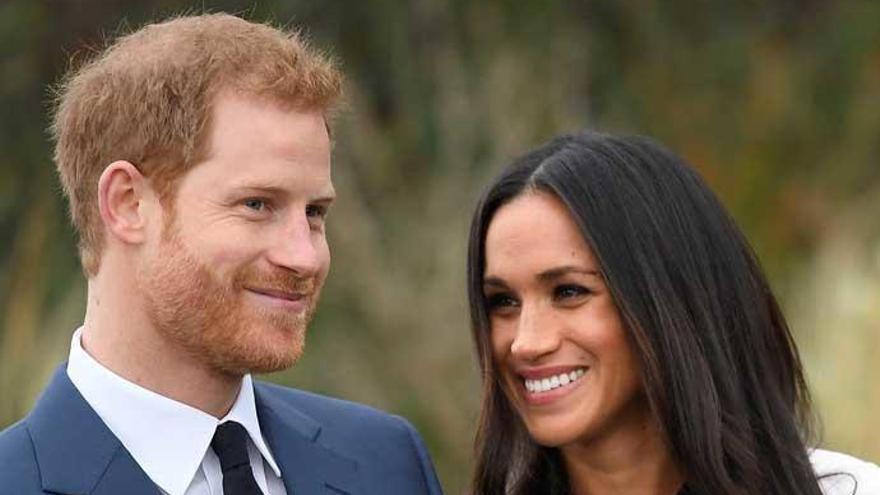 Meghan Markle y el príncipe Harry.