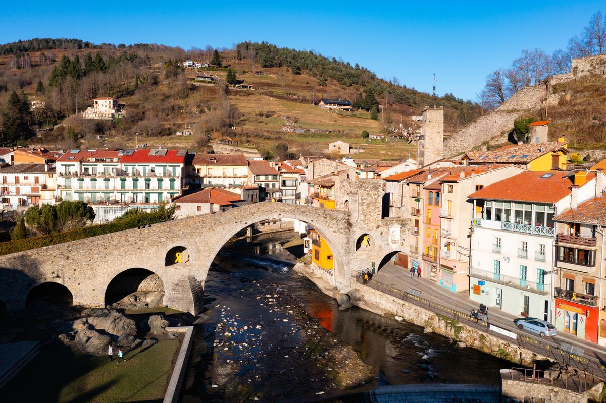 Puente Nuevo (Camprodon), río Ter