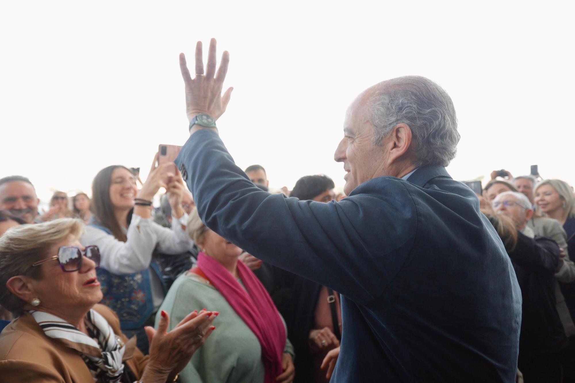 Todas las fotos del acto de Camps en el Veles e Vents