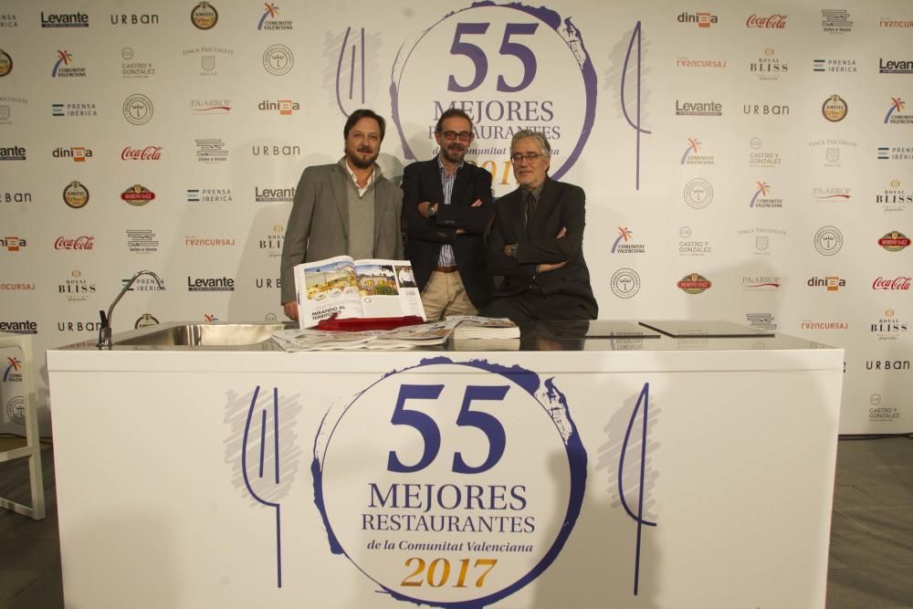 Gala de presentación de la guía de los 55 mejores restaurantes de la C. Valenciana