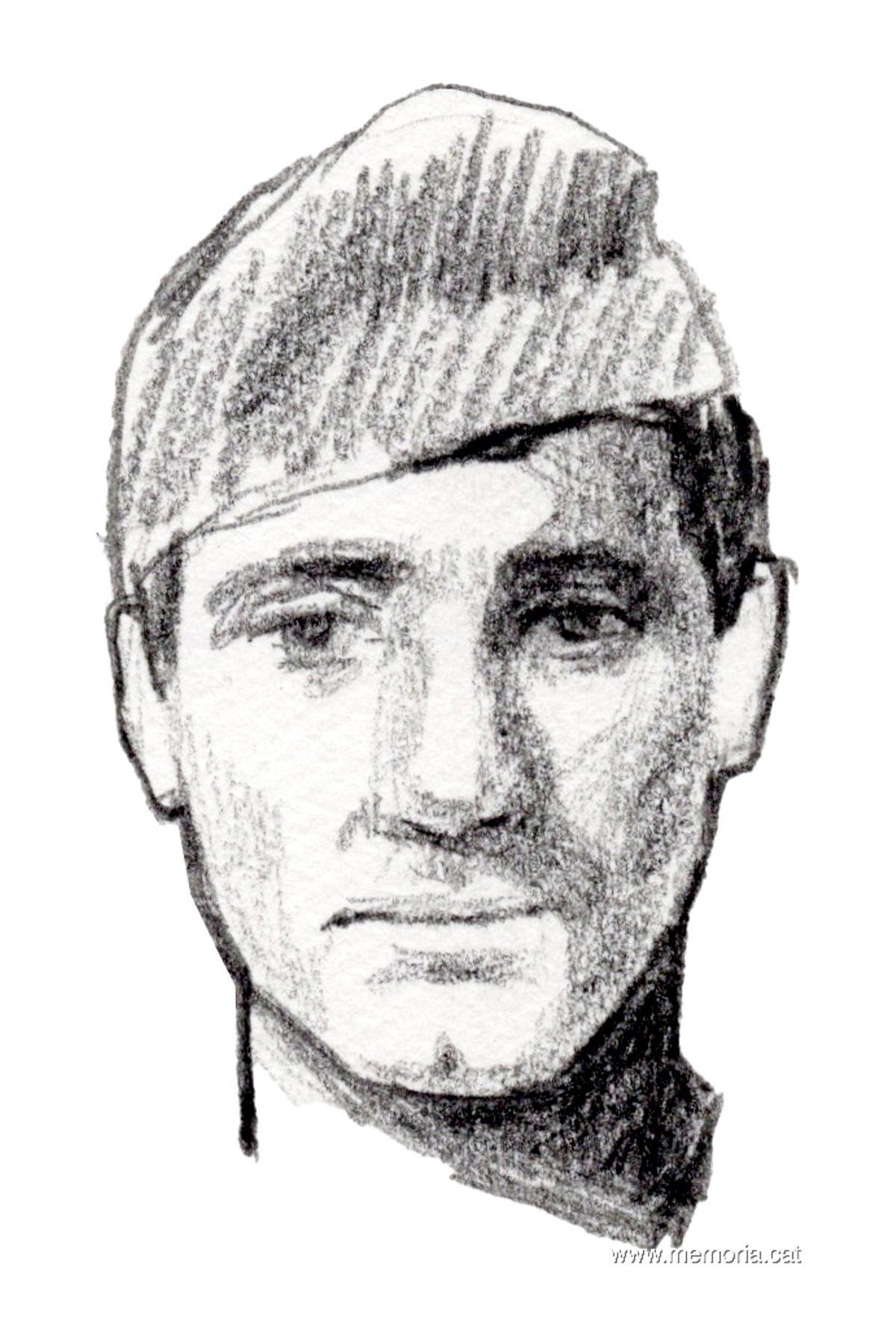 "L'avi soldat", il·lustració feta per Sara Villarta de Lluís Rodó