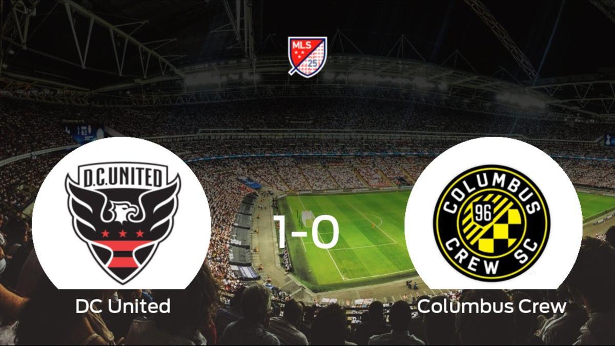 El DC United vence por la mínima al Columbus Crew (1-0)