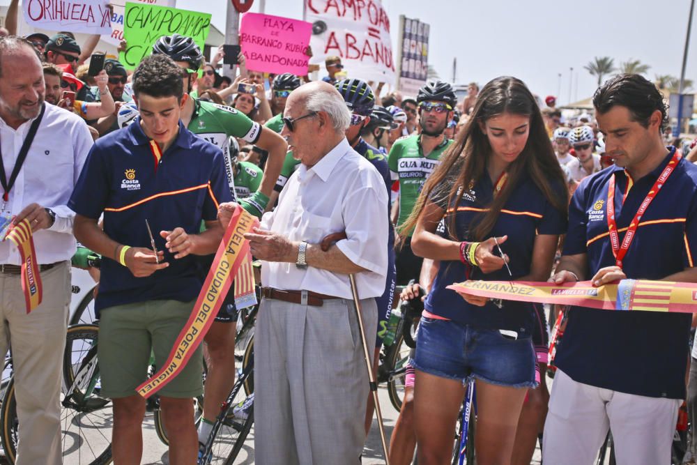 Pasión por La Vuelta en la costa alicantina