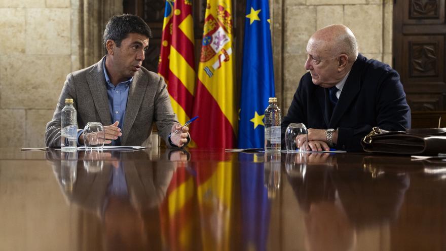 Mazón anuncia 90 millones de ayudas "urgentes y exprés" a autónomos afectados por la DANA
