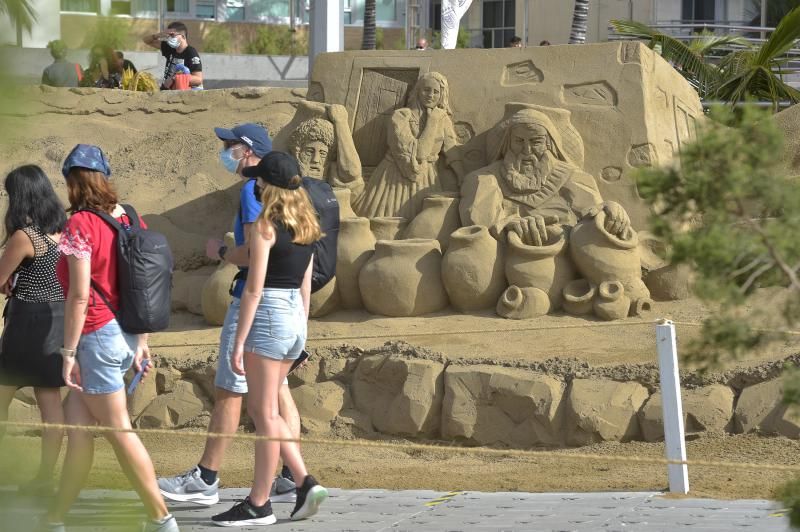 Navidad en la playa de Las Canteras