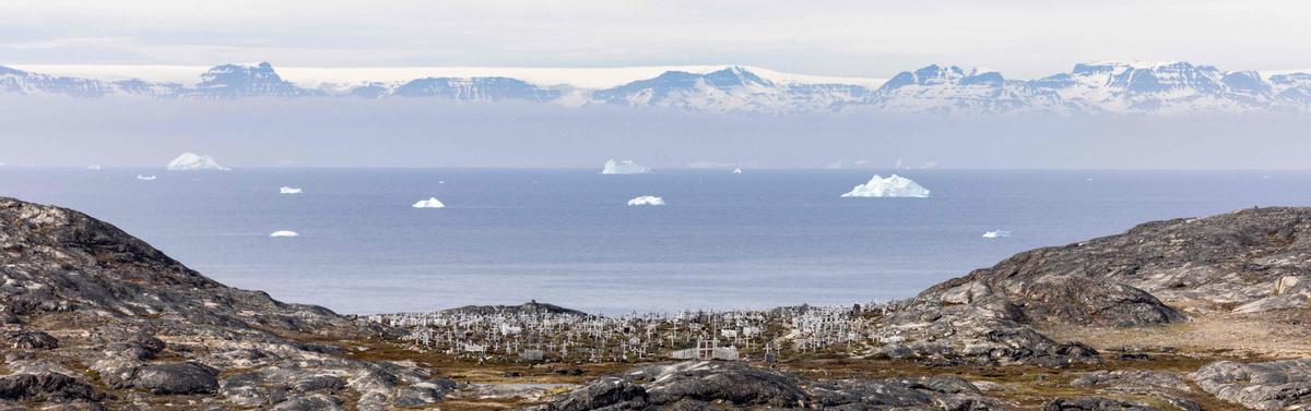 El espectáculo de los icebergs en Groenlandia.