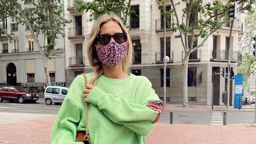 María Pombo, una de las &#039;influencers&#039; que apuesta por las mascarillas de tela