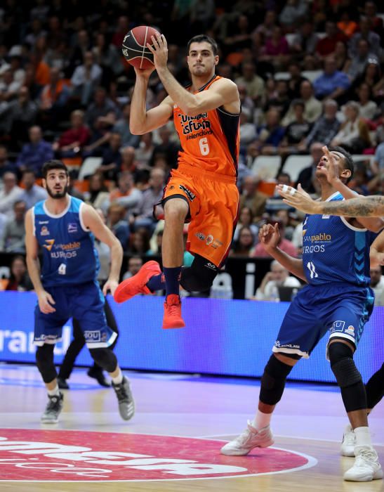 Valencia Basket - Burgos, en imágenes