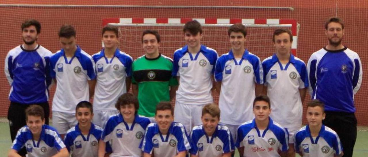 Uno de los equipos cadetes del colegio Inmaculada de la pasada temporada.