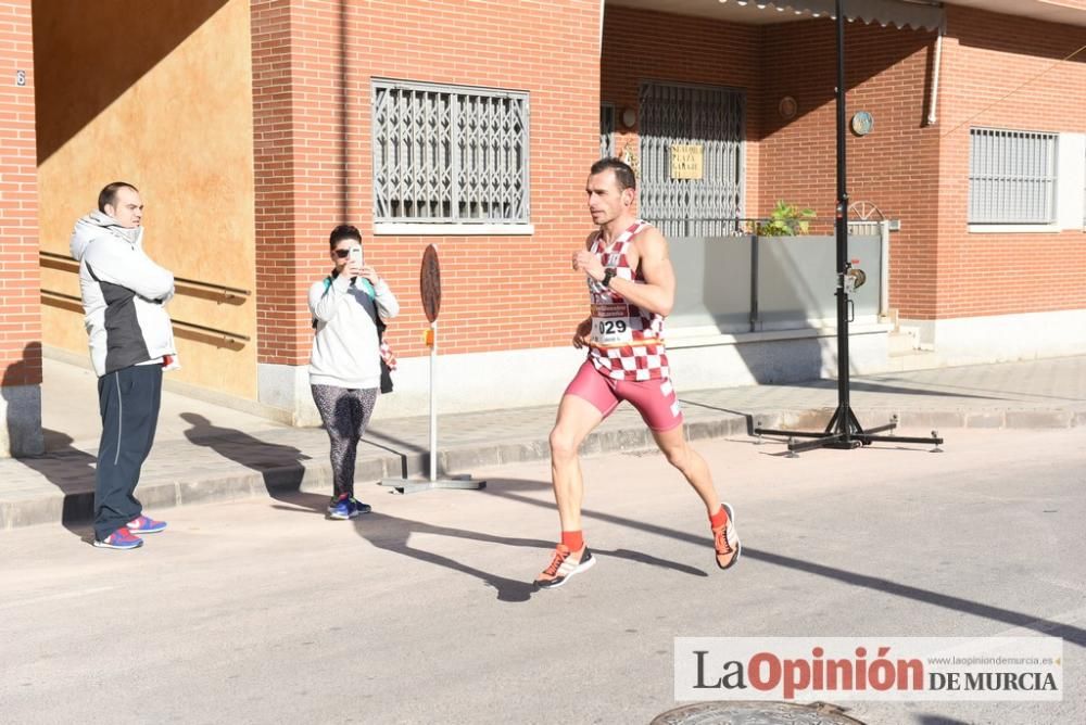 Primera carrera del año en Algezares