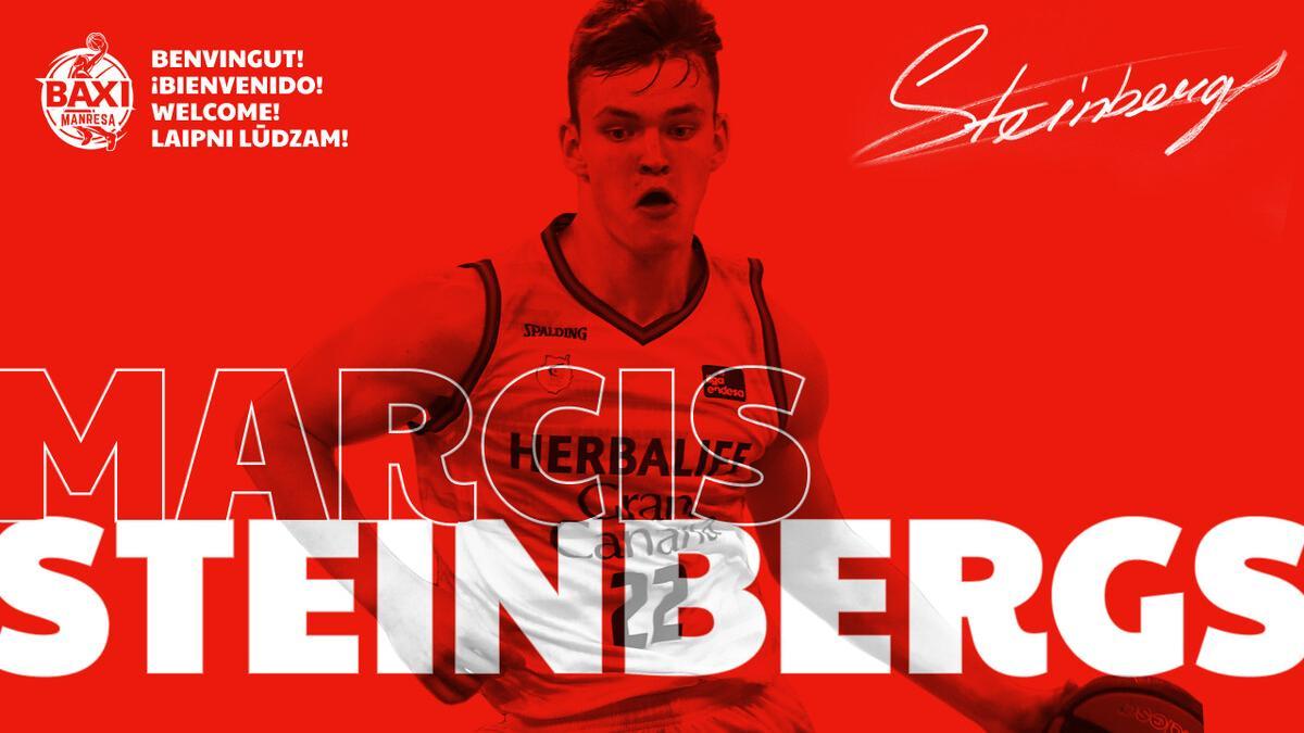 Marcis Steimberg, nuevo jugador del BAXI Manresa