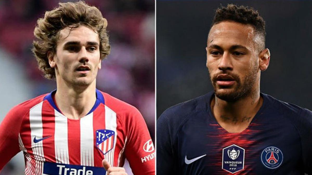 El Barça va a por Neymar y Griezmann