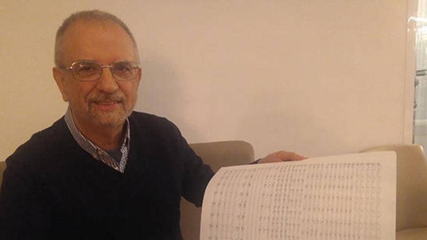 Miguel Ángel Roig-Francolí visitó esta semana Mallorca para el estreno de su sinfonía.