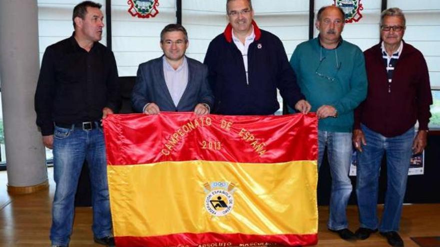 Jorge Santomé, José Fervenza, José Prada y Lisardo Pérez en la presentación del evento. // Gonzalo Núñez