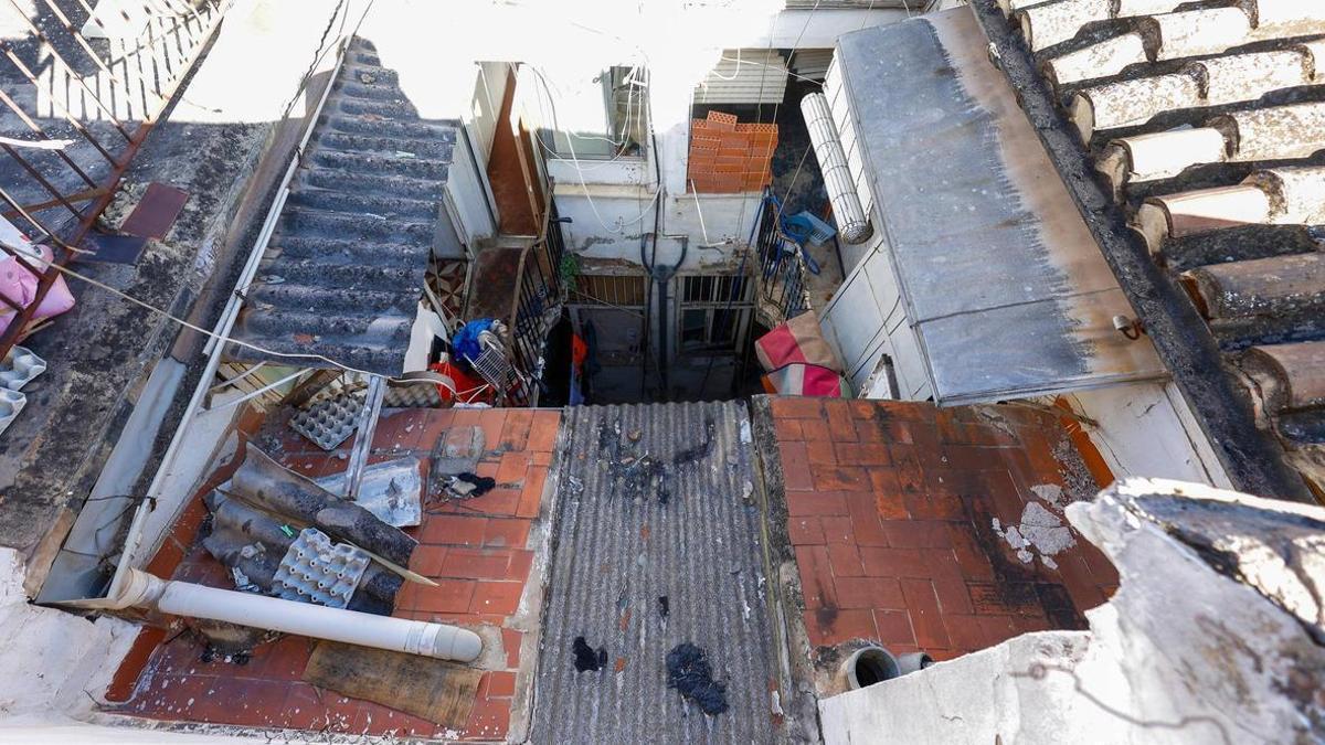 Agresiones, machetes y jeringuillas en la Xerea, el calvario de los vecino de un céntrico barrio de València
