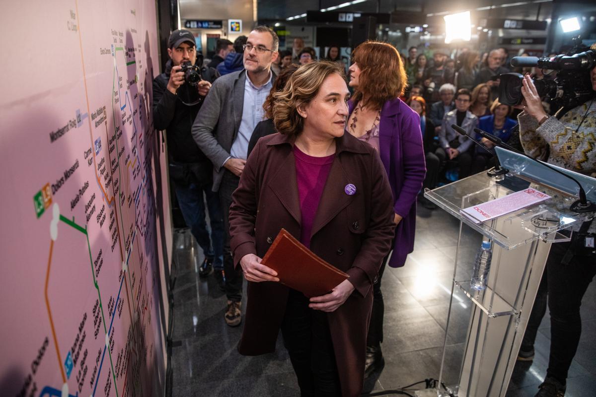 “Barcelona, una ciutat de Dones”, la campaña municipal en el metro que conmemora el Dia Internacional de la Mujer