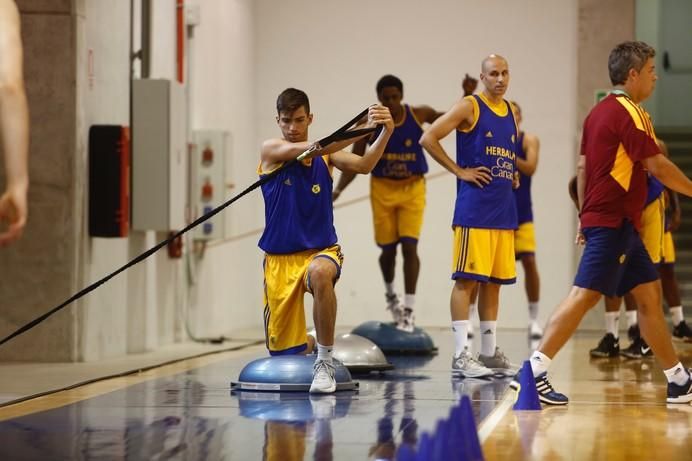 Primer entrenamiento de pretemporada del Herbalife Gran Canaria