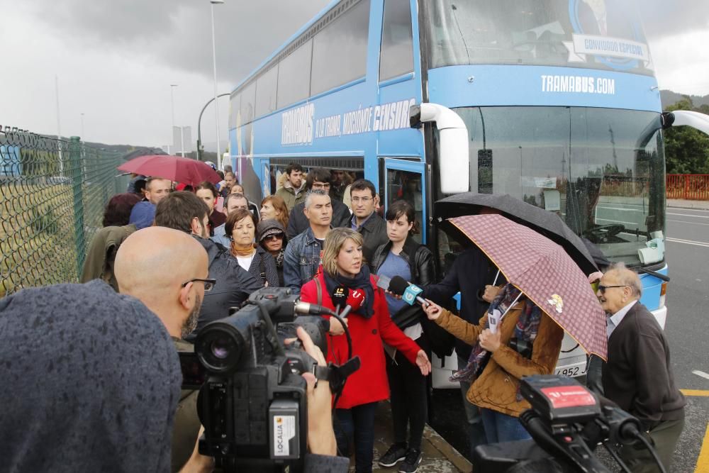 El "Tramabús" aparca en Vigo