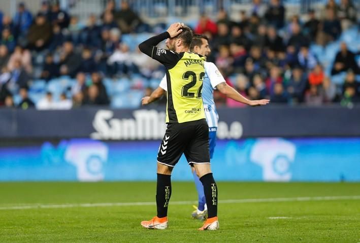 El CD Tenerife no pudo ganar a un sólido Málaga CF en casa