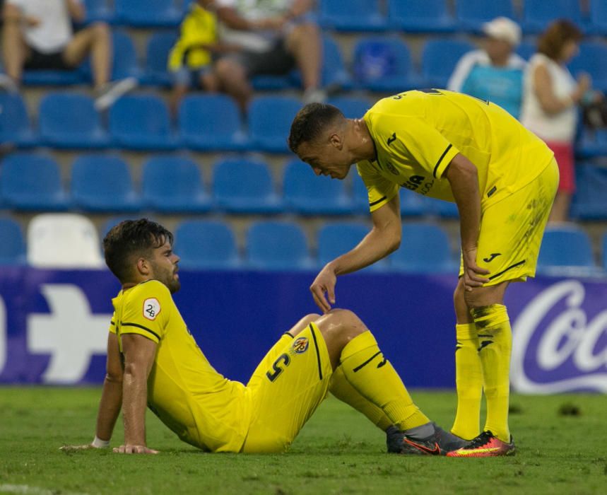 El Hércules genera dudas en su puesta de largo en el Rico Pérez al verse superado por el Villarreal B