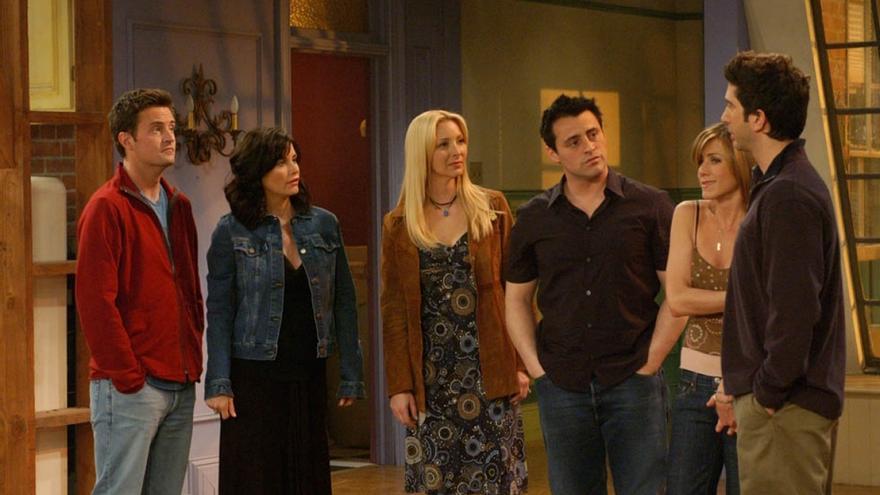 Fotograma del último capítulo de &#039;Friends&#039;.